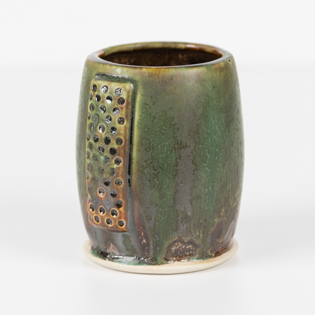 SW-164 Satin Patina over SW-129 Copper Float