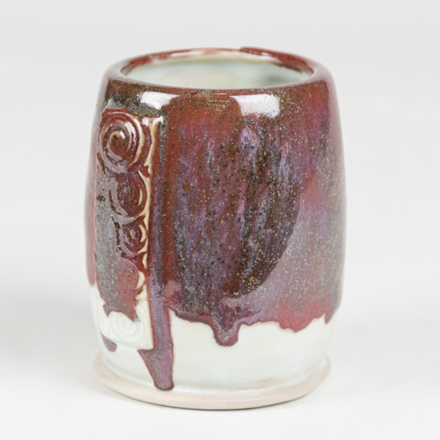 SW-104 Black Walnut over SW-251 Pink Opal