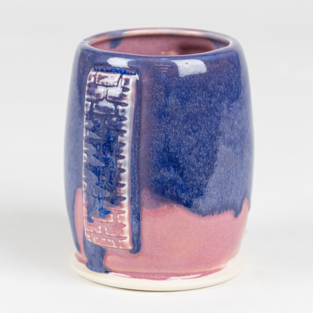 SW-109 Capri Blue over SW-251 Pink Opal