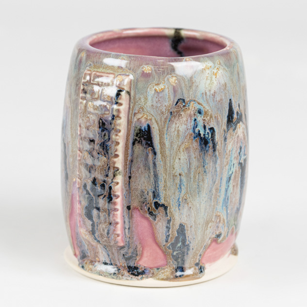 SW-146 Aurora Green over SW-251 Pink Opal