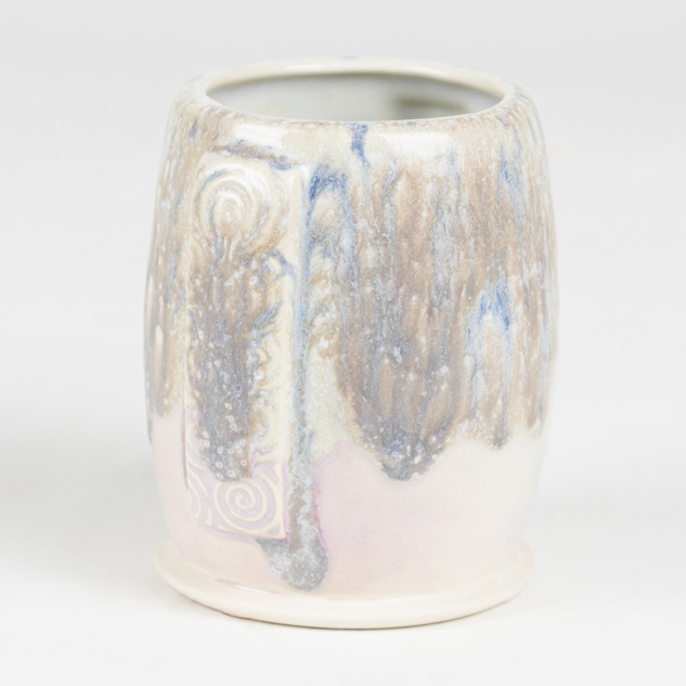 SW-153 Indigo Rain over SW-251 Pink Opal
