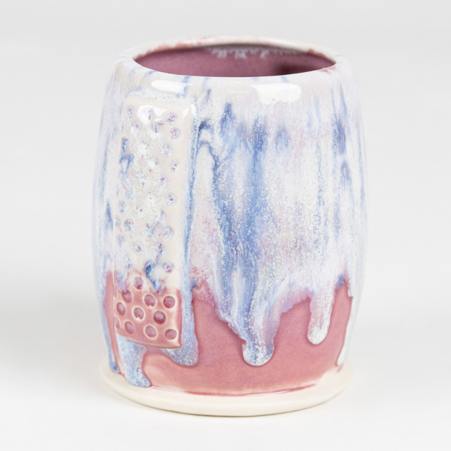 SW-153 Indigo Rain over SW-251 Pink Opal