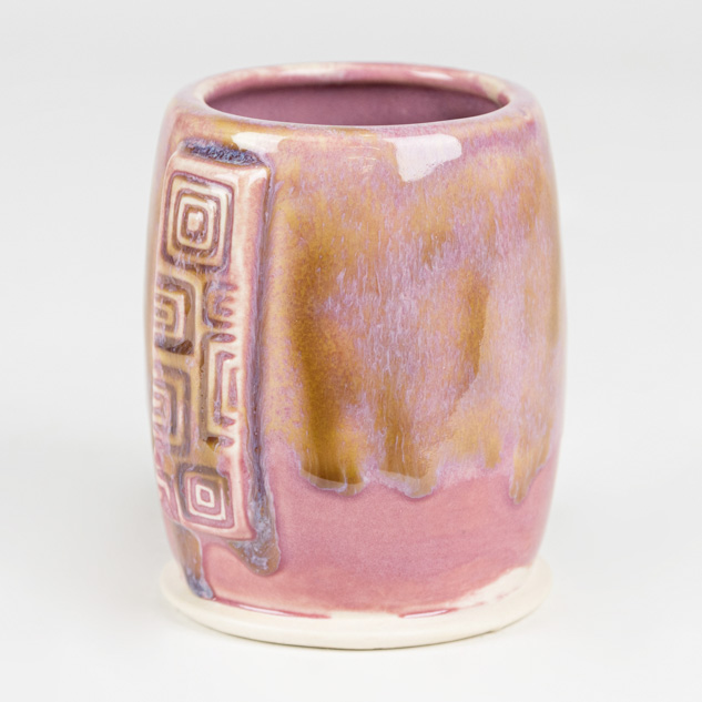 SW-204 Amber Topaz over SW-251 Pink Opal
