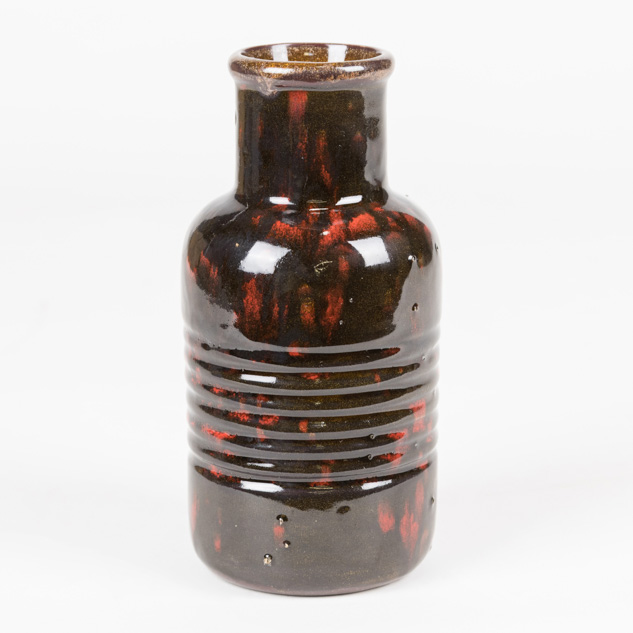 EL-211 Volcanic Glow over EL-121 Copper Adventurine