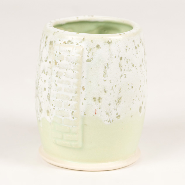 SW-118 Sea Salt over SW-135 Wintergreen