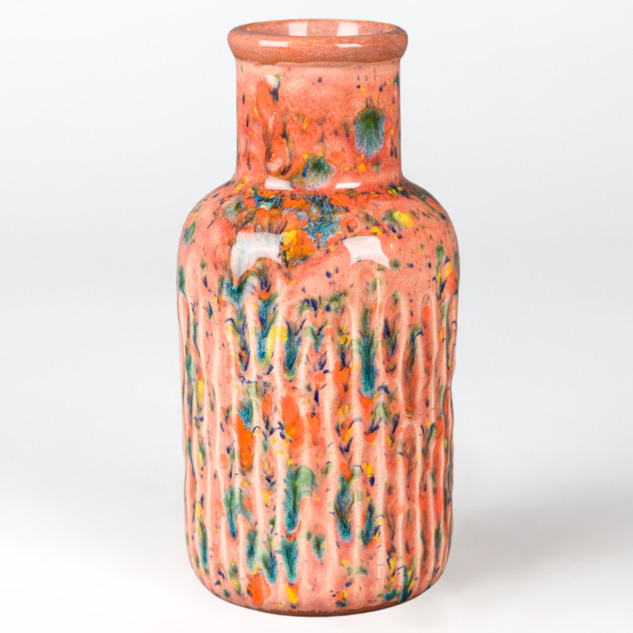 CG-981 Fruity Freckles over EL-127 Rose Granite