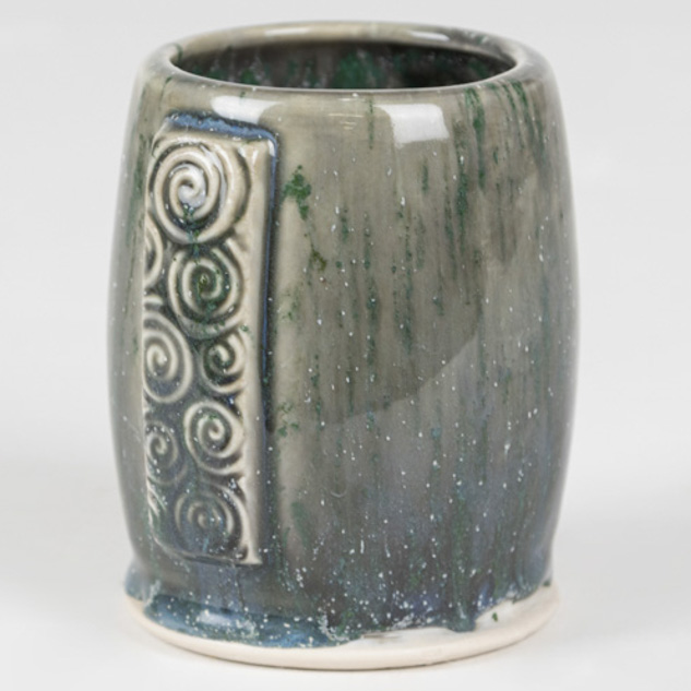 SW-171 Enchanted Forest under SW-255 Gray Opal