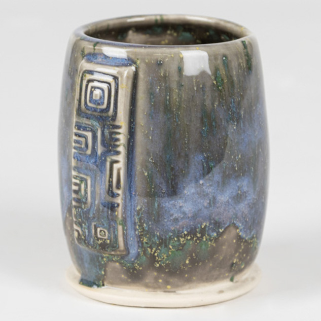 SW-171 Enchanted Forest under SW-255 Gray Opal