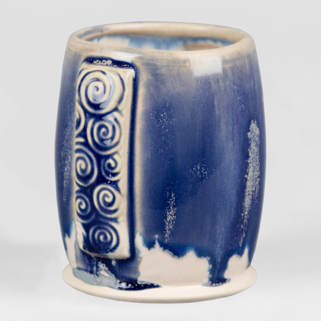 SW-105 Frost Blue over SW-143 Abalone