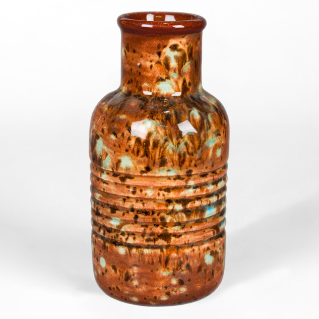 CG-965 Mocha Marble over EL-132 Rust Red