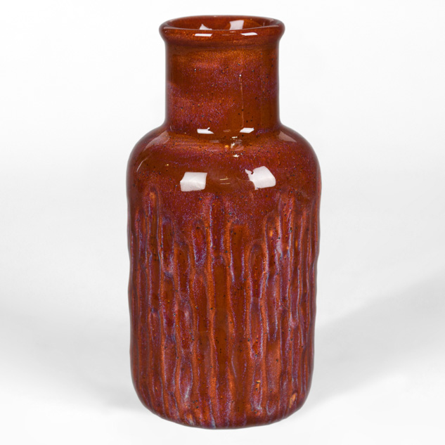 EL-107 Amber Ash over EL-132 Rust Red