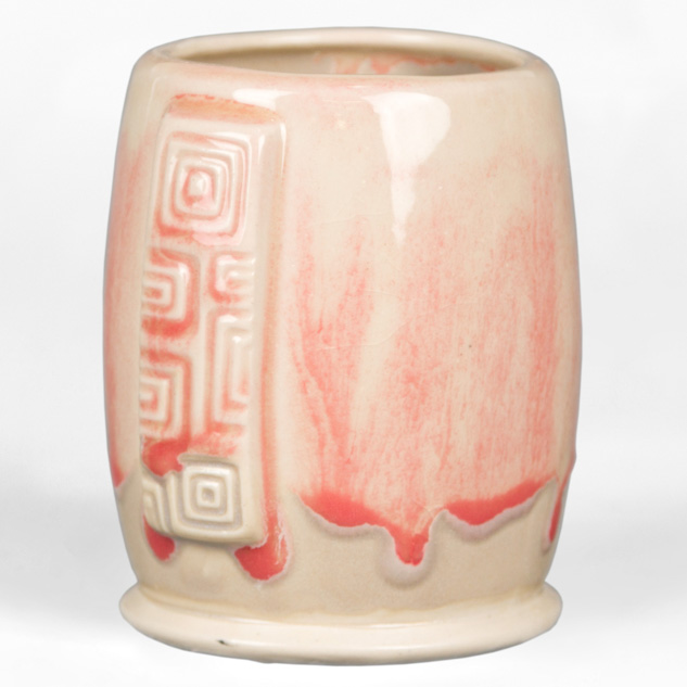 SW-205 Coral over SW-106 Alabaster