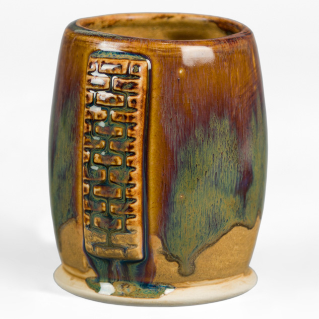 SW-129 Copper Float over SW-173 Amber Quartz