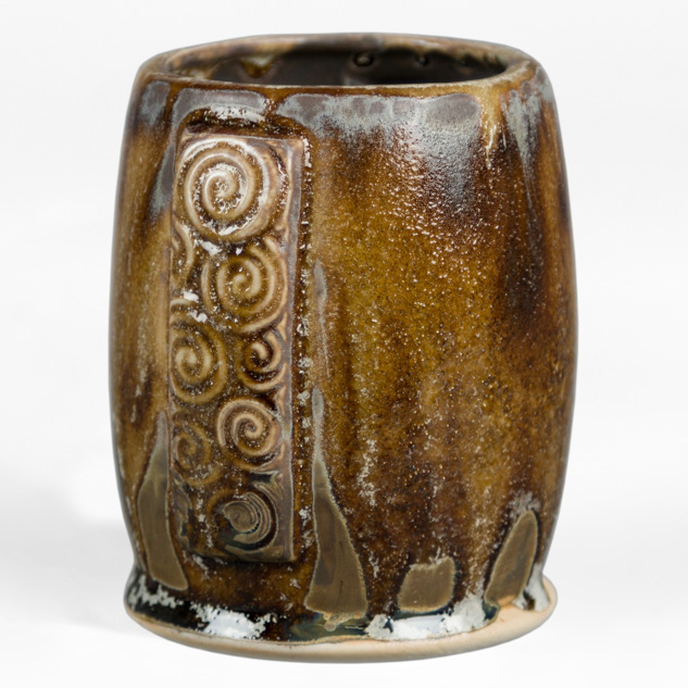 SW-136 Weathered Blue over SW-173 Amber Quartz
