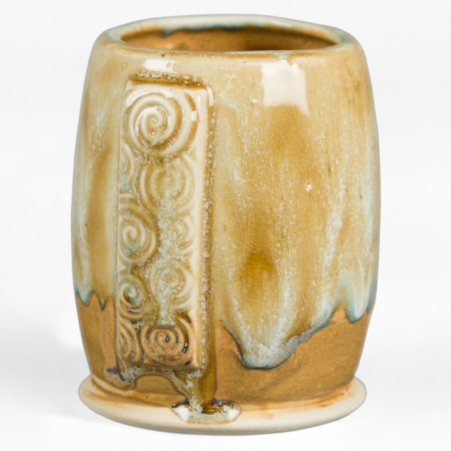 SW-136 Weathered Blue over SW-173 Amber Quartz