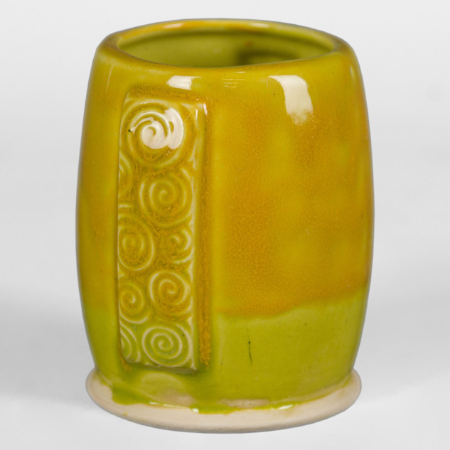 SW-138 Lemon Meringue over SW-253 Green Opal