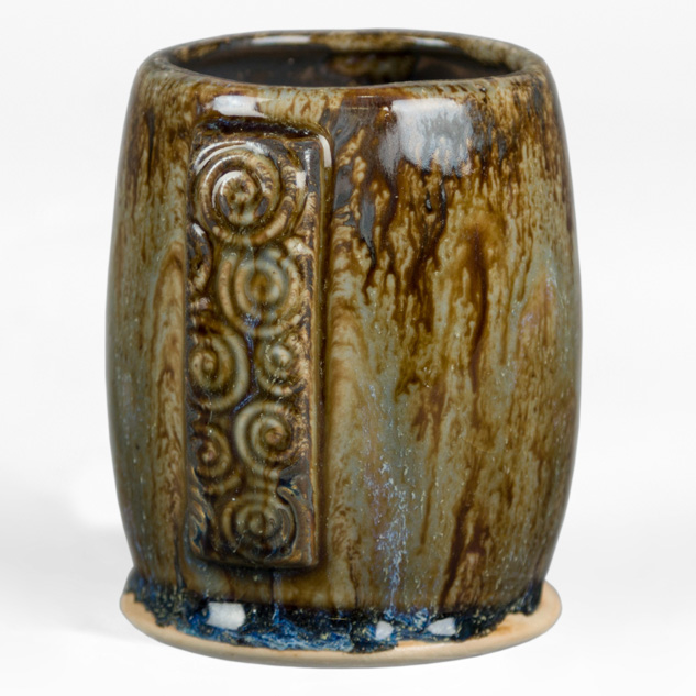 SW-170 Blue Hydrangea over SW-173 Amber Quartz