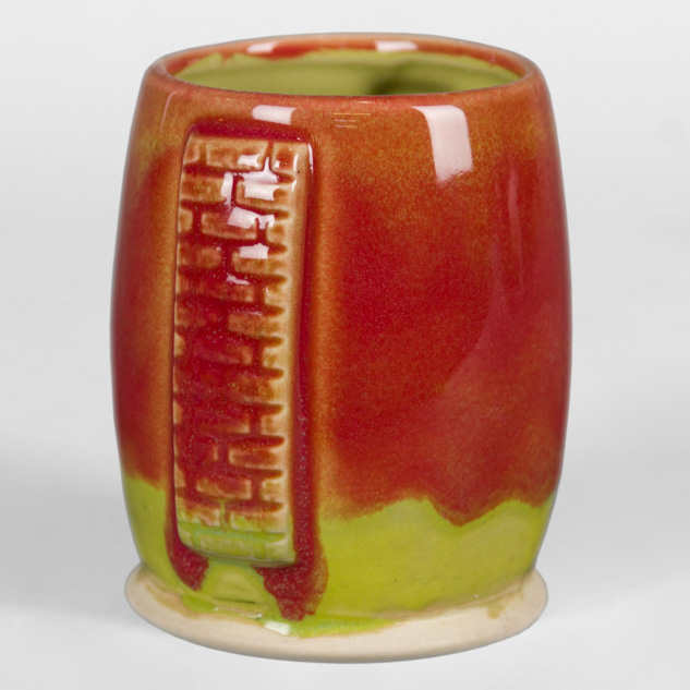 SW-177 Raspberry Mist over SW-253 Green Opal