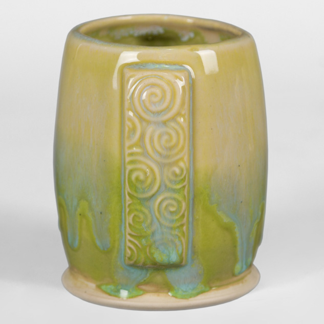 SW-253 Green Opal over SW-401 Light Flux