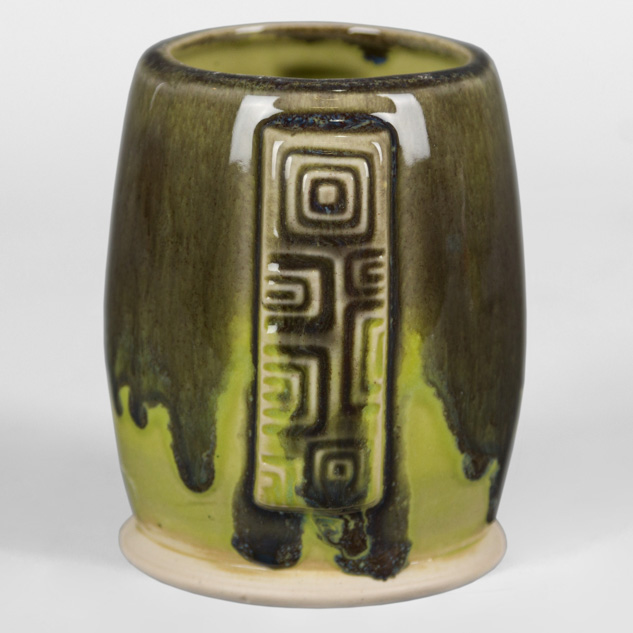 SW-253 Green Opal over SW-402 Dark Flux