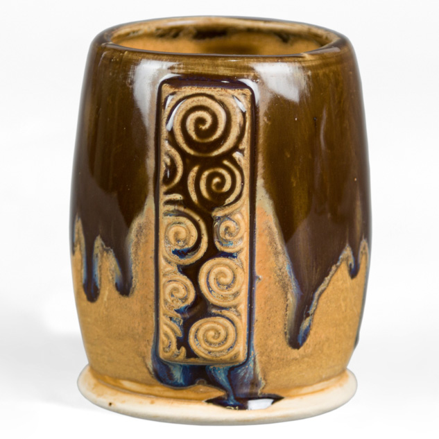 SW-402 Dark Flux over SW-173 Amber Quartz