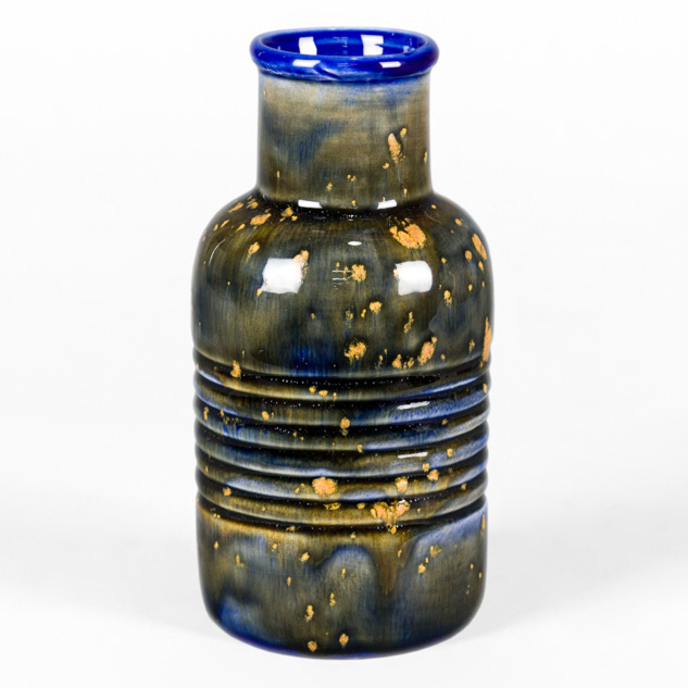 EL-204 Glowing Embers over EL-134 Mirror Blue
