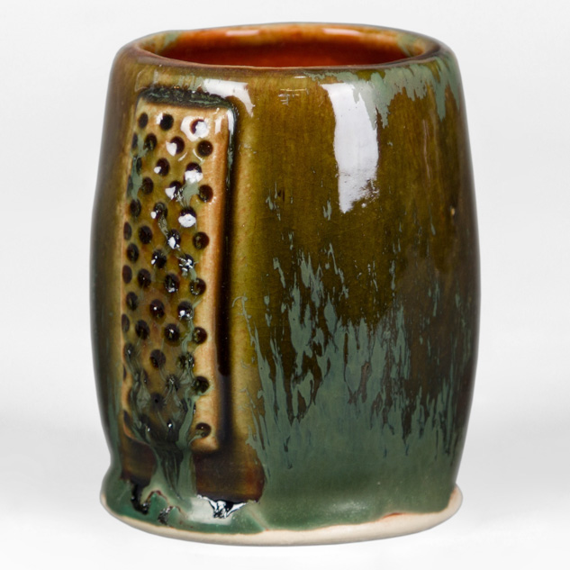 SW-164 Satin Patina over SW-119 Cinnabar