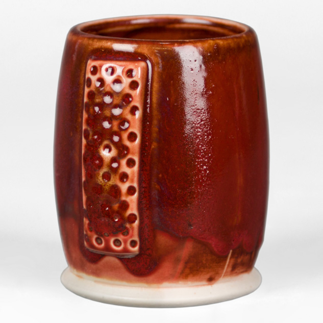 SW-177 Raspberry Mist over SW-119 Cinnabar