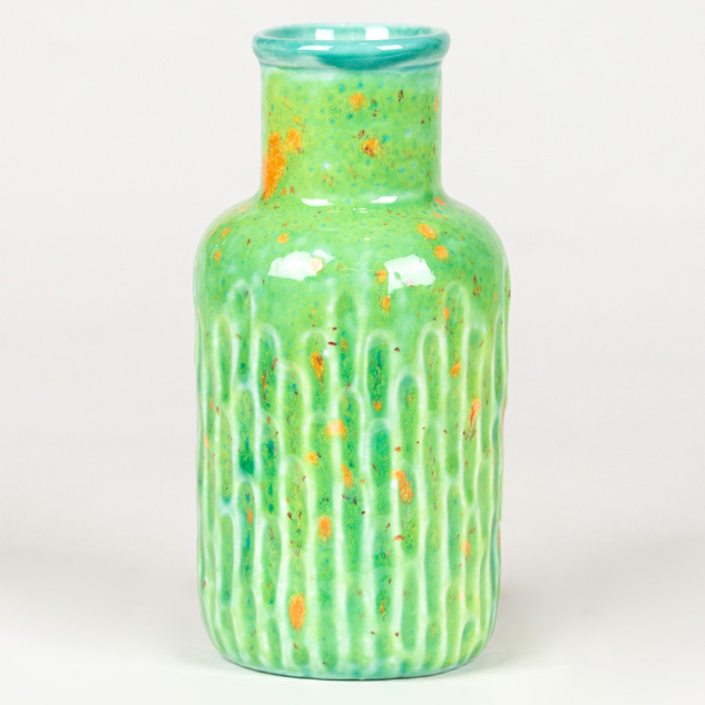 S-2729 Citrus Splash over EL-136 Lapis Lagoon