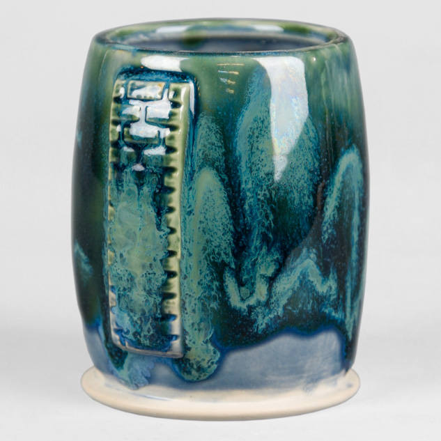 SW-151 Olive Float over SW-252 Blue Opal