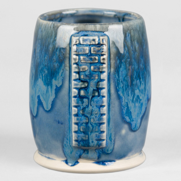 SW-252 Blue Opal over SW-402 Dark Flux