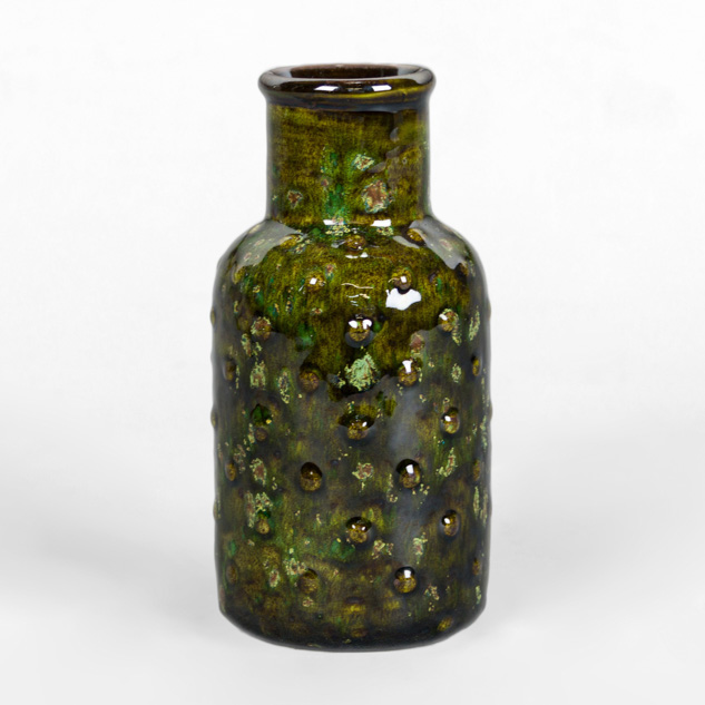 S-2714 Herb Garden over EL-137 Black Adventurine