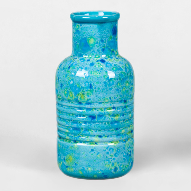 CG-1001 Gogh Iris over EL-153 Caribbean Blue