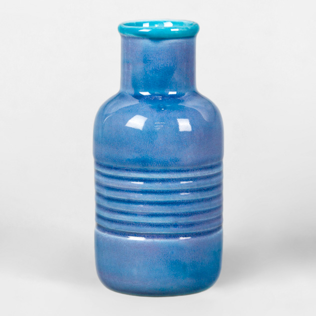 EL-149 Lavender Flower over EL-153 Caribbean Blue