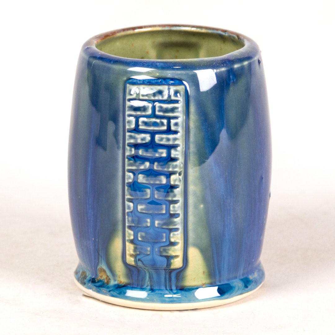 SW-105 Frost Blue over SW-216 Micro Jade