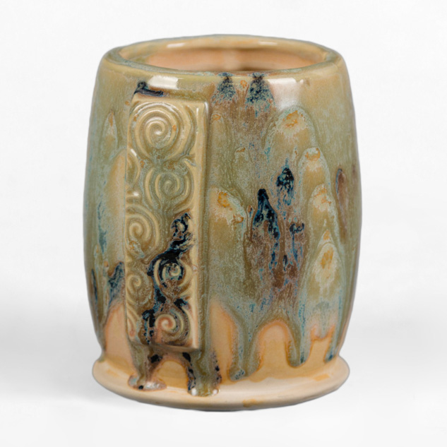 SW-146 Aurora Green over SW-196 Sand Dollar
