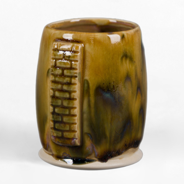 SW-151 Olive Float over SW-196 Sand Dollar