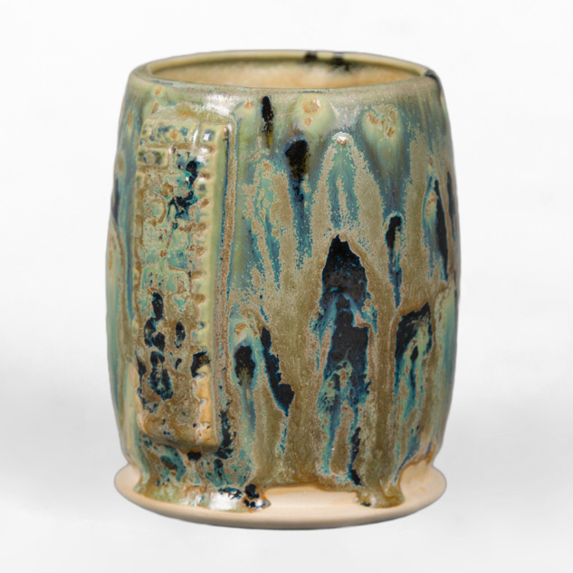 SW-146 Aurora Green over SW-197 Fossil Rock