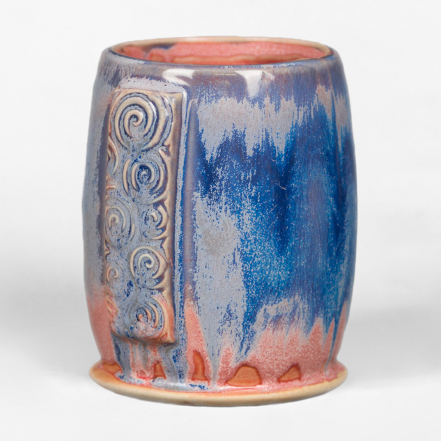 SW-109 Capri Blue over SW-198 Rose Quartz
