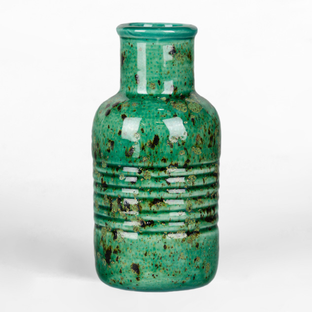 S-2709 Cappuccino Mint over EL-159 Emerald Green