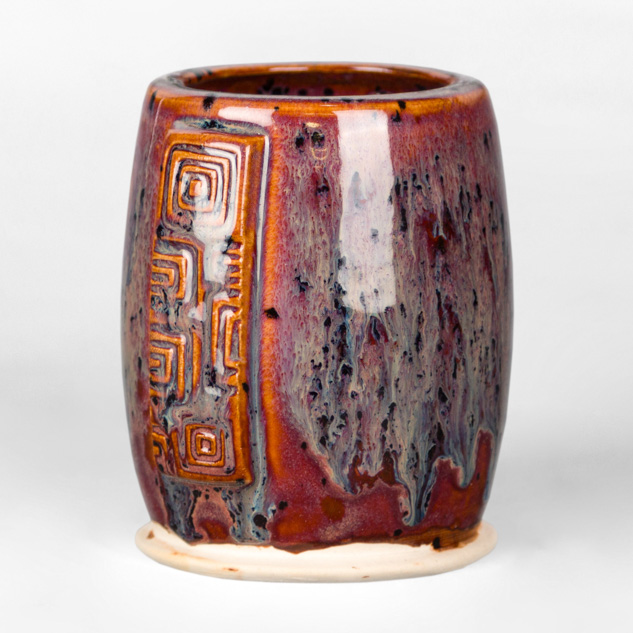 SW-110 Oyster over SW-191 Peppered Plum