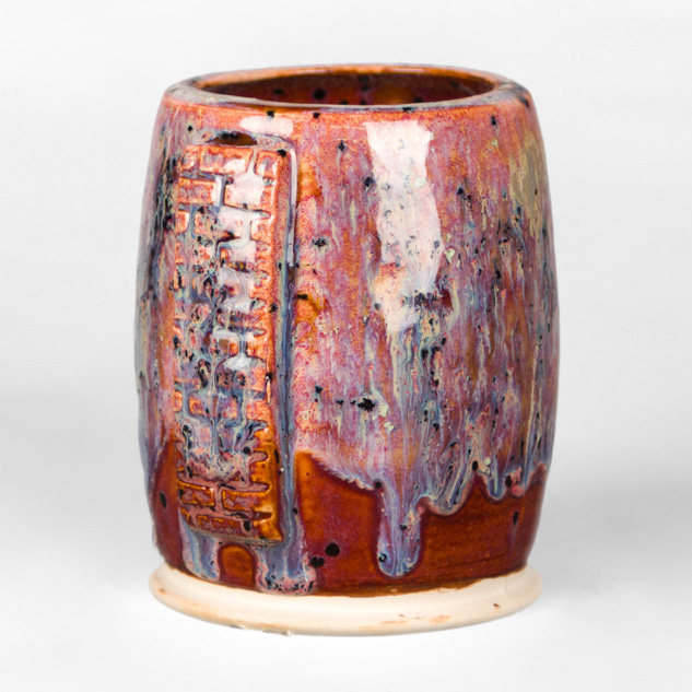 SW-118 Sea Salt over SW-191 Peppered Plum