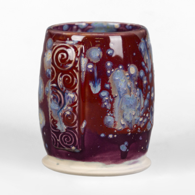 SW-119 Cinnabar over SW-190 Passion Flower
