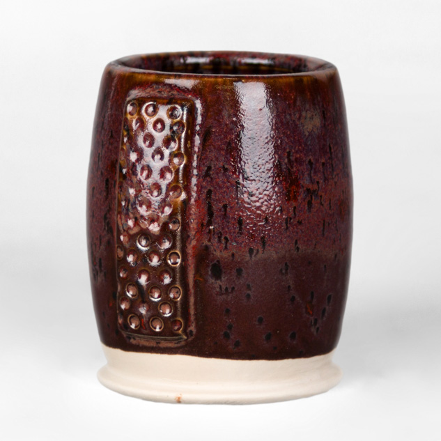SW-119 Cinnabar over SW-191 Peppered Plum