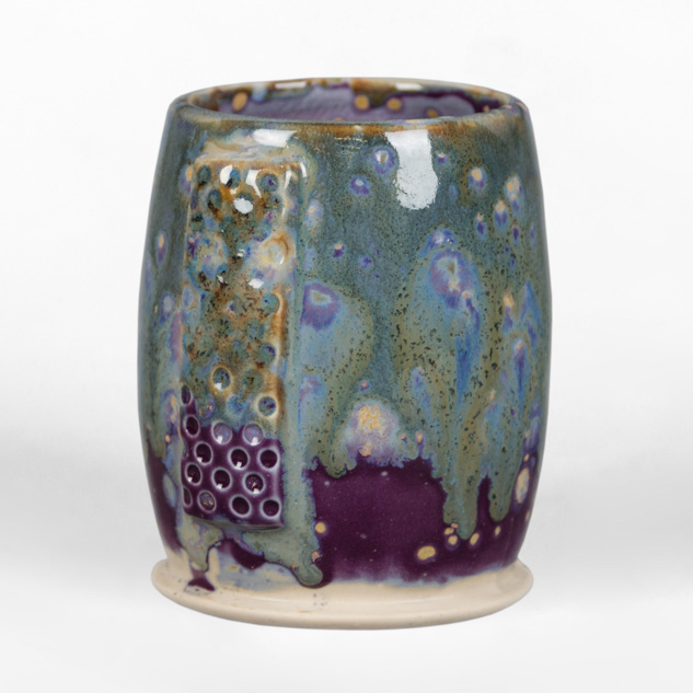 SW-129 Copper Float over SW-190 Passion Flower