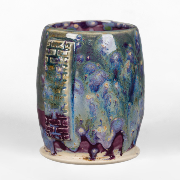 SW-129 Copper Float over SW-190 Passion Flower