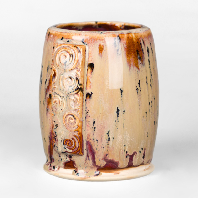 SW-196 Sand Dollar over SW-191 Peppered Plum