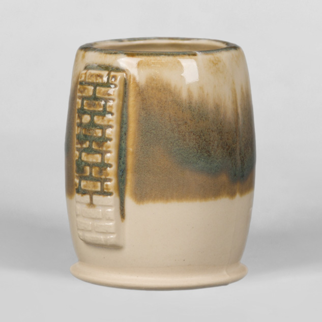 SW-129 Copper Float over SW-250 White Opal