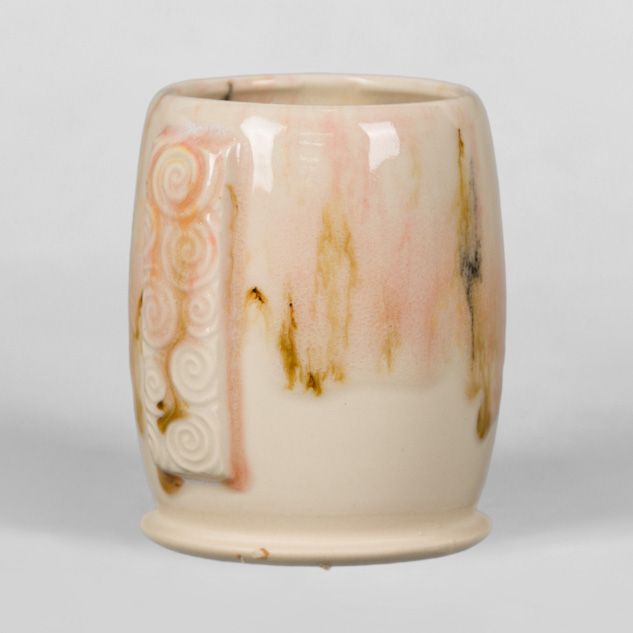 SW-192 Amaryllis over SW-250 White Opal
