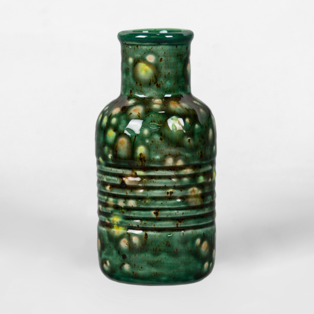 CG-1002 Day Lily over EL-161 Bottle Green